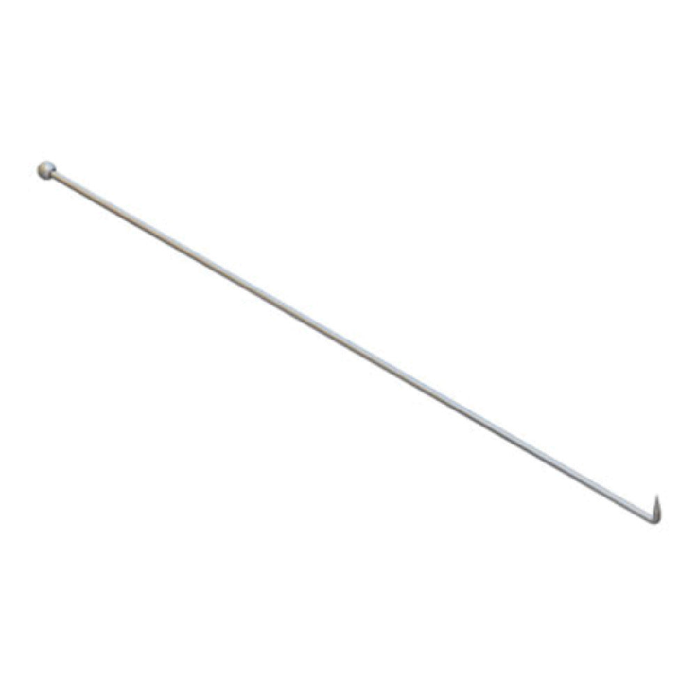 Wood Stone WS-TL-SK-HOOK Tandoor Bread Hook Rod With Bend At End To Form Hook