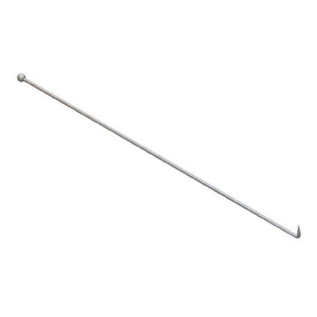 Wood Stone WS-TL-SK-HOOK Tandoor Bread Hook Rod With Bend At End To Form Hook