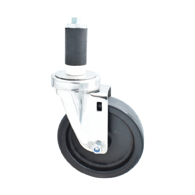BK Resources 5SS-2RA-LDP - Swivel Caster, 1-1/4" Expanding Stem, 5" Polyolefin Wheel