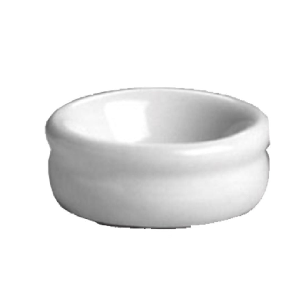 Hall China HL19190AWHA Butter/Condiment Dish 1 Oz. 2-1/4" Dia. X 7/8"H