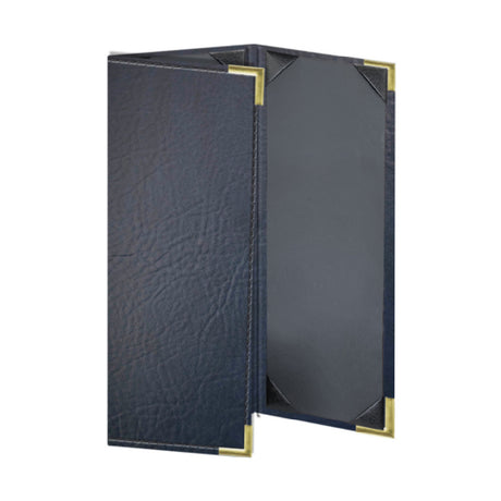 Risch HARST-3V 4.25X11 Harley Deluxe Padded Antibacterial/antimicrobial Faux-leather Menu Cover (specify Color)