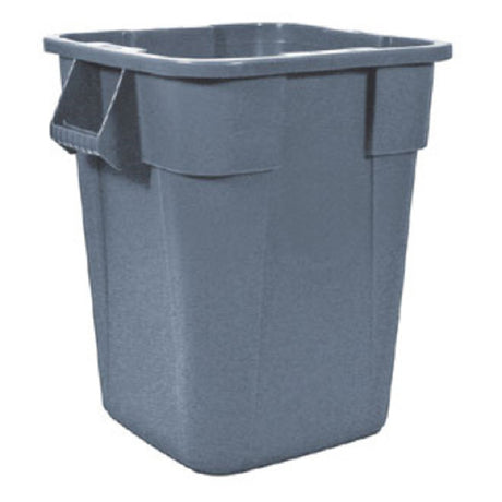 Rubbermaid FG353600GRAY - BRUTE® Container, Square, Without Lid