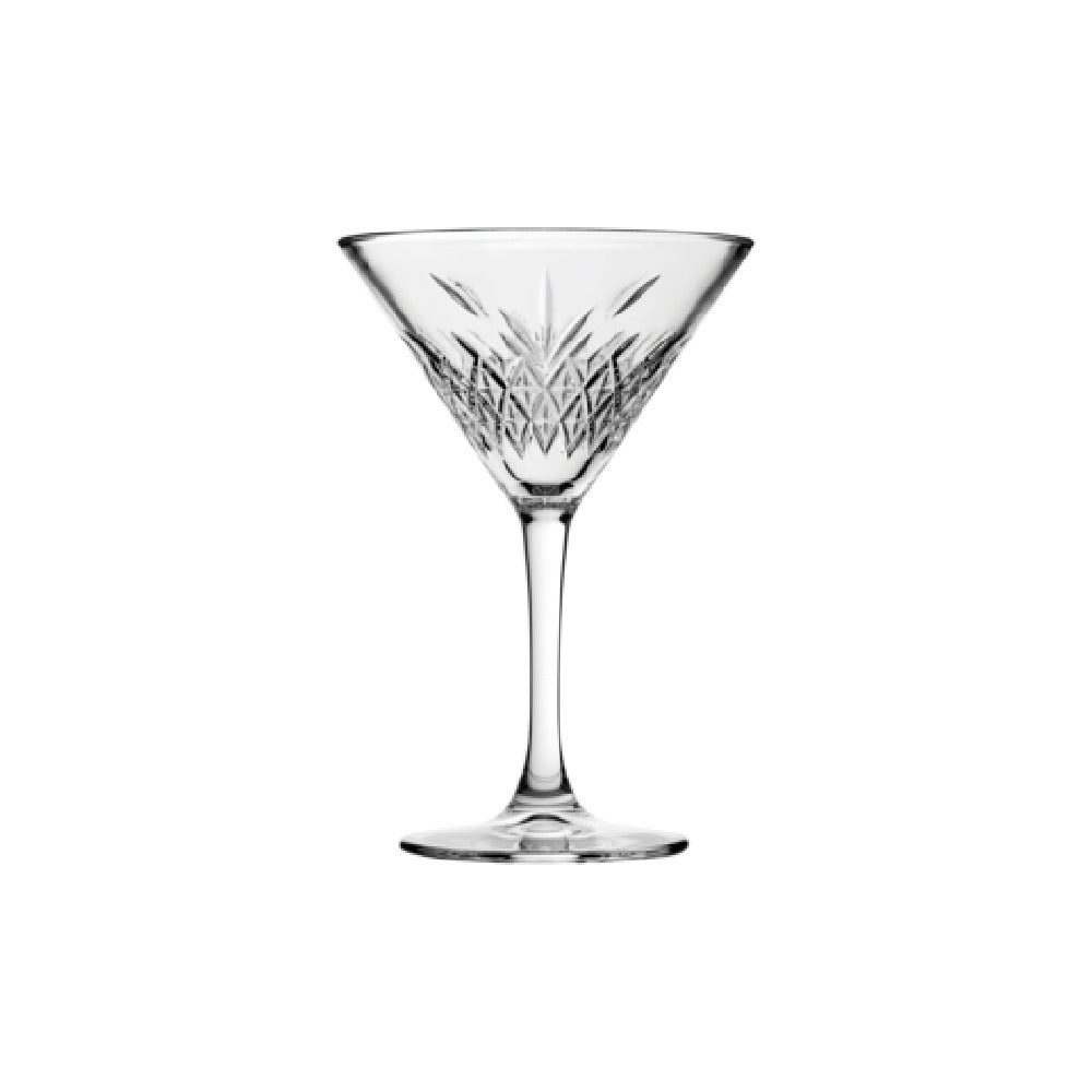 Steelite P440176 Martini Glass 8.0 Oz. (H 6-3/4" M 4-5/8" T 4-5/8" B 3-1/8") Soda Lime