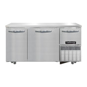 Continental Refrigerator FA60N-U Undercounter Freezer Base 60"W Stainless Steel Front & End Panels
