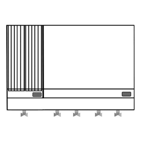 Comstock-Castle FHP42-30-1RB Char-Broiler/Griddle Combination Countertop Gas
