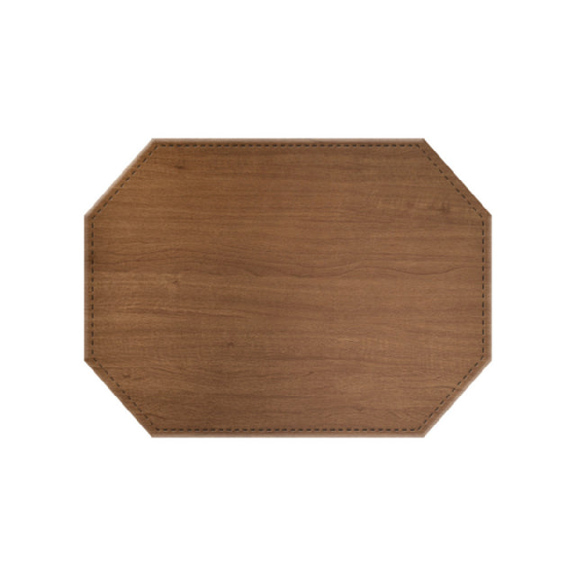 Risch TABLEMATOCT-SHERWOOD 15X11 Sherwood Faux-wood Table Mat (specify Color) 15" X 11"