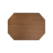 Risch TABLEMATOCT-SHERWOOD 15X13 Sherwood Faux-wood Table Mat (specify Color) 15" X 13"