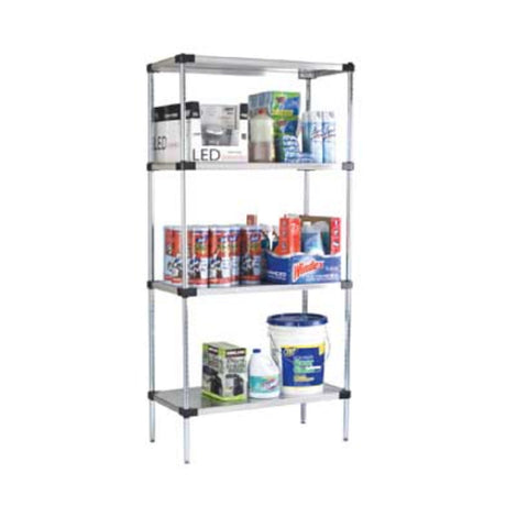 1880 Hospitality FF2436SSS Focus Foodservice Shelf Solid 800 Lb. Weight Capacity