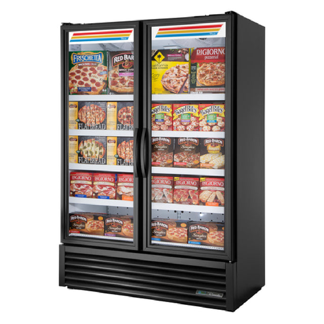 True Refrigeration FLM-54F~TSL01_BL Full Length Freezer Merchandiser