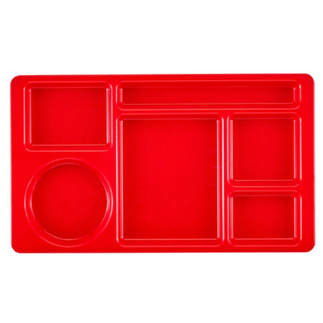 Cambro 915CW404 Camwear® 2 X 2 Compartment Tray 6-compartment Rectangular