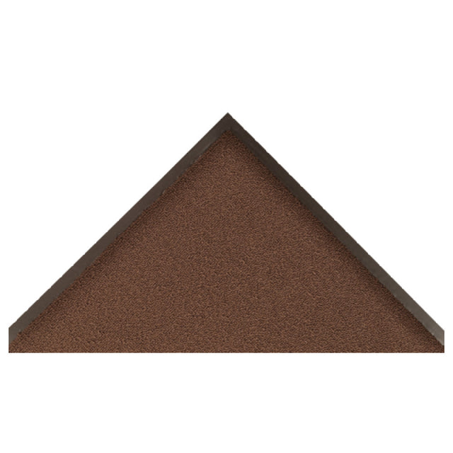 Notrax 141S0035BR 141 Ovation Carpet 3ft X 5ft X 5/16" Thick Looped Pile 22oz Decalon Yard With Non-slip Vinyl Base