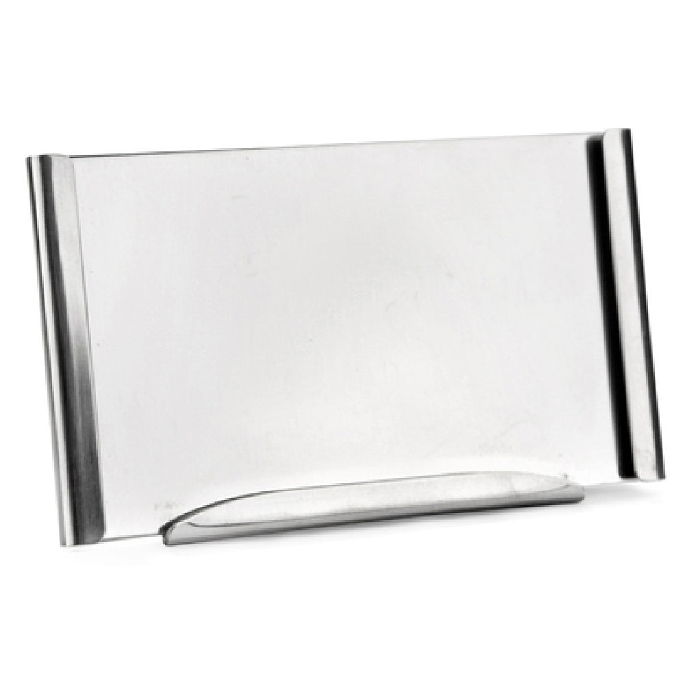 Steelite DW07373HKSS Card Holder 3.85"W X 2.35"D 18/10 Stainless