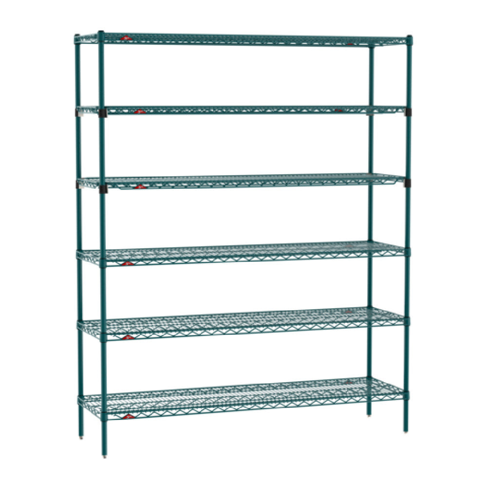 Metro SEZ-186074K3-S-42 Super Erecta® Starter Shelving Unit 60"W X 18"D X 74"H