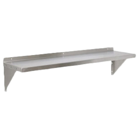 Royal Industries ROY WSH 1224 Shelf Wall-mounted 24”W X 12"D Mounting Brackets