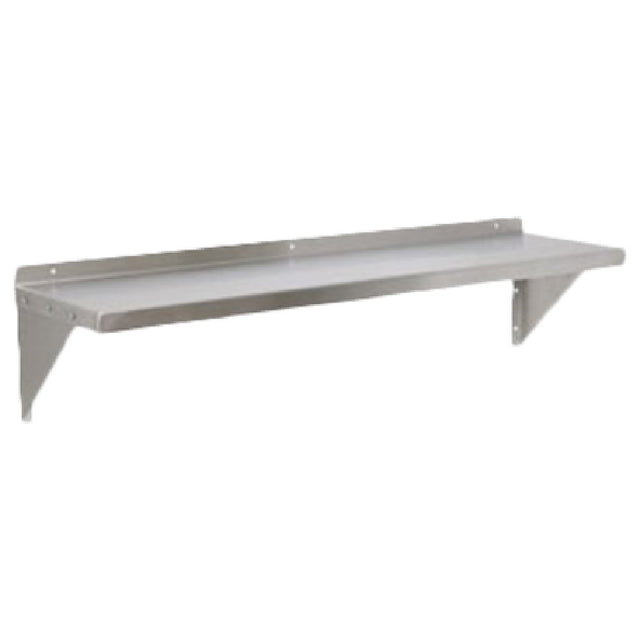 Royal Industries ROY WSH 1248 Shelf Wall-mounted 48”W X 12"D Mounting Brackets