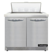 Continental Refrigerator SW36N8-FB Sandwich Unit Front Breather 36"W