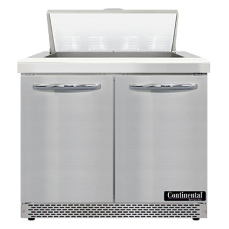 Continental Refrigerator SW36N8-FB Sandwich Unit Front Breather 36"W