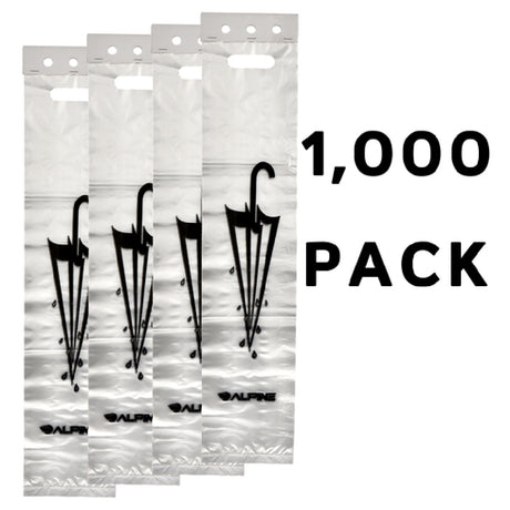 Alpine Industries ALP489-TOU Wet Umbrella Bags 1000 Pack Easy Carry Handles