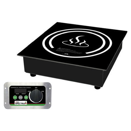 Winco EIDS-18C Spectrum™ Commercial Induction Cooker Electric Ceramic Glass Surface