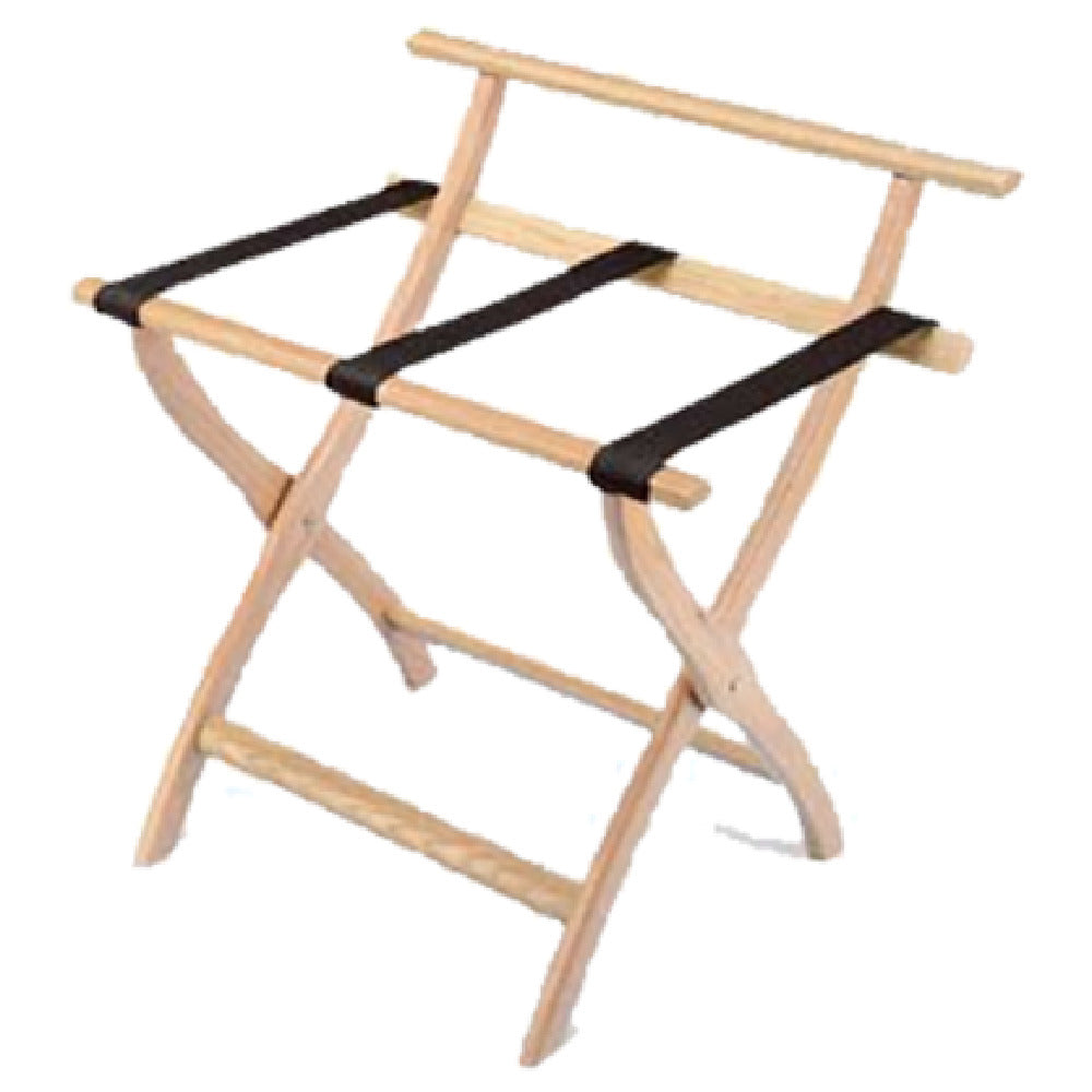 Forbes Industries 902-LO Luggage Rack 24"W X 20"D X 26-1/2"H Solid Oak