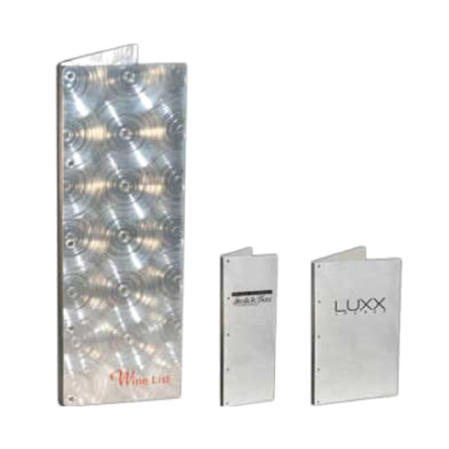 Menu Solutions AT20D Menu Cover Holds 8-1/2" X 14" Inserts Double Panel