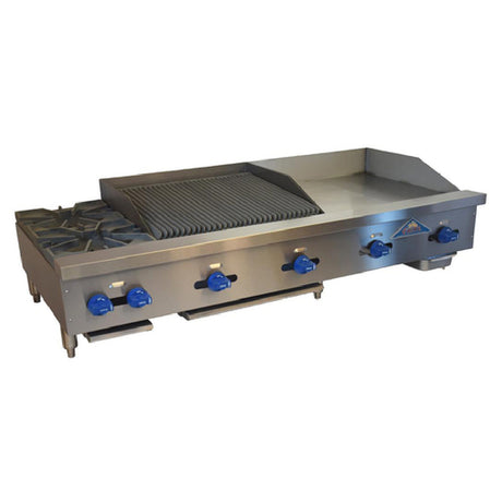Comstock-Castle 3260-36-2RB Char-Broiler/Griddle Combination Countertop Gas