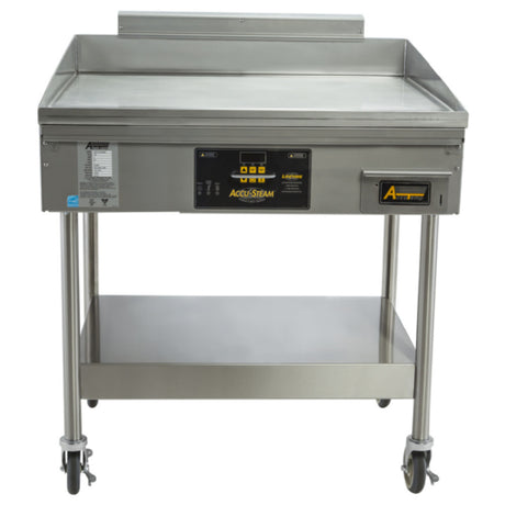 AccuTemp PGF1201A3650-S2 Accu-Steam™ Griddle Includes Stand With Casters LP Gas