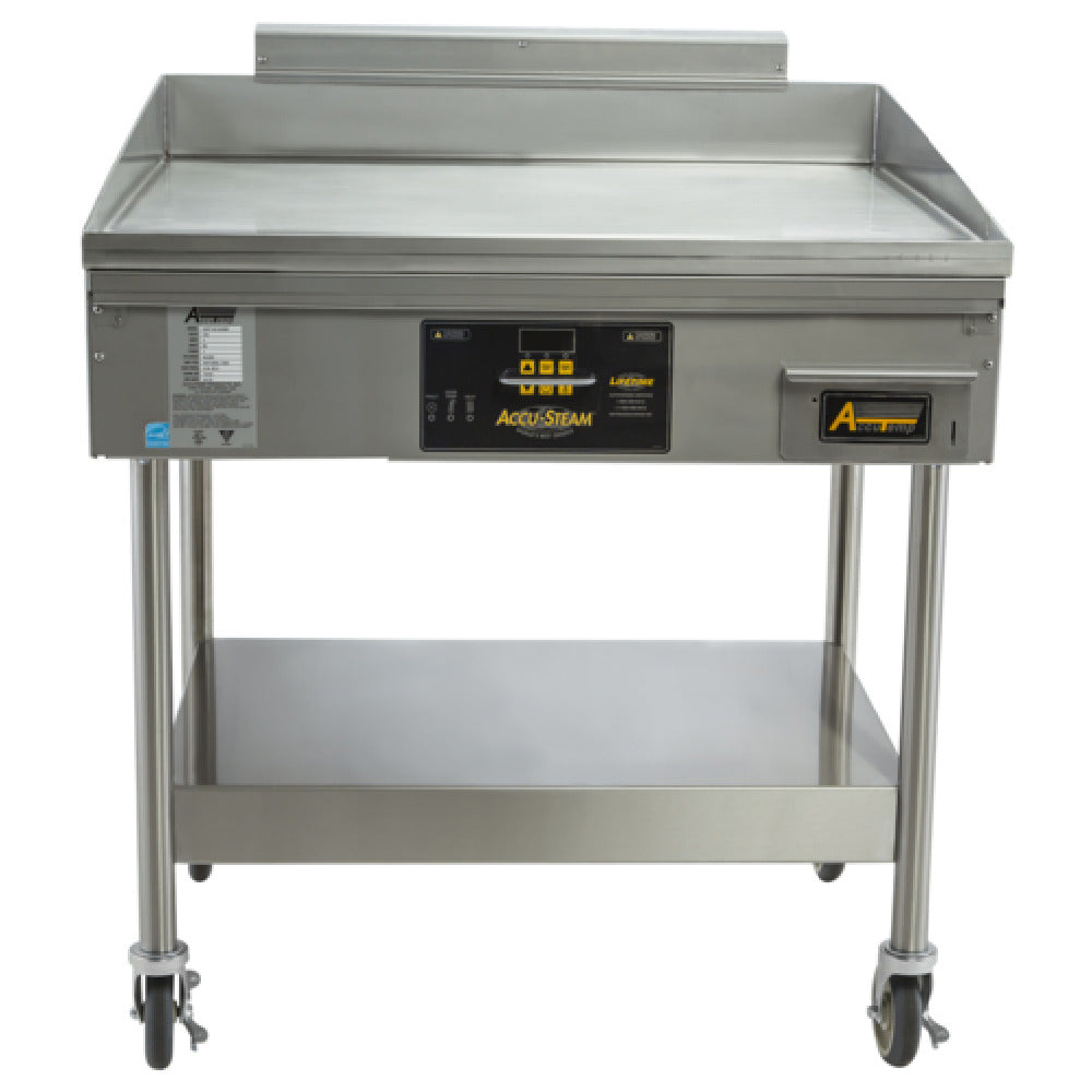 AccuTemp GGF1201A2450-S2 Accu-Steam™ Griddle Includes Stand With Casters Natural Gas