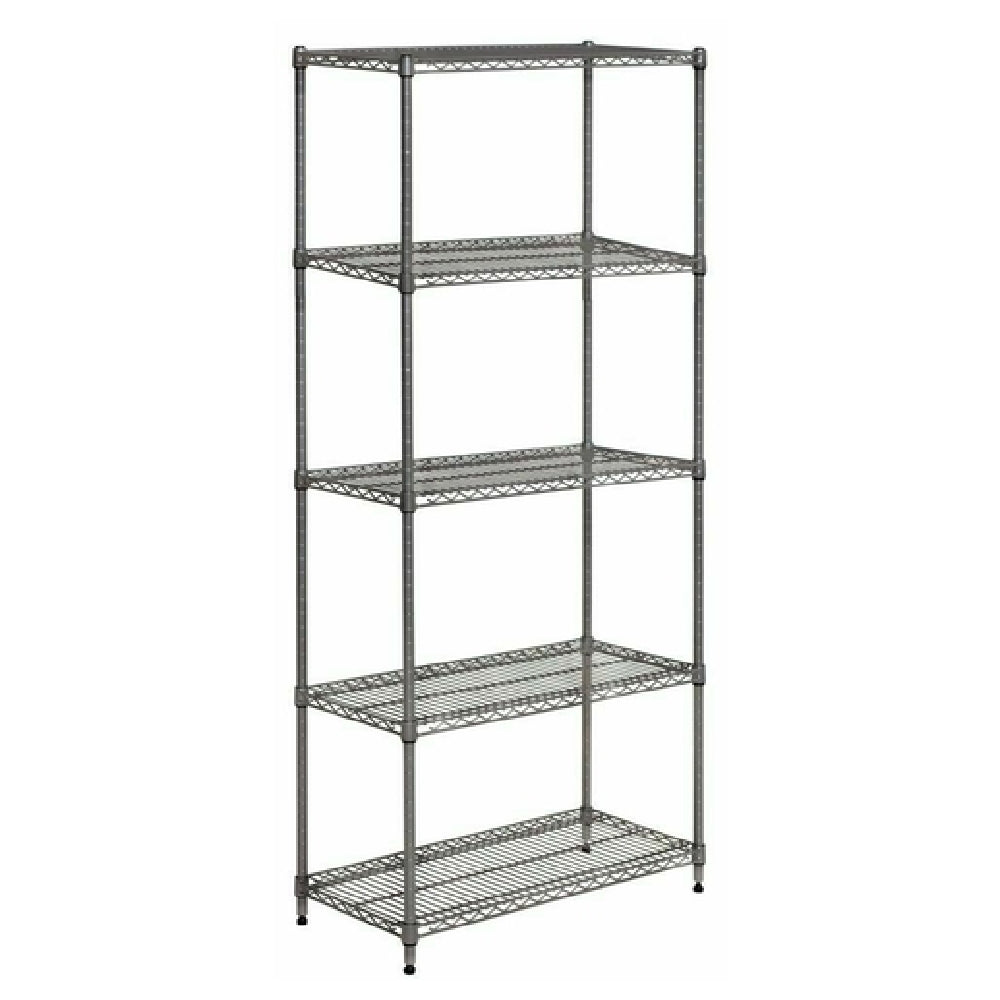 Hubert 73513 - Shelf Unit, Wire, 30"W X 14"D X 60"H