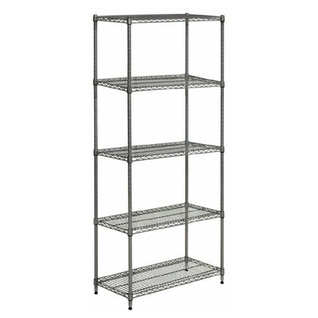 Hubert 73513 - Shelf Unit, Wire, 30"W X 14"D X 60"H