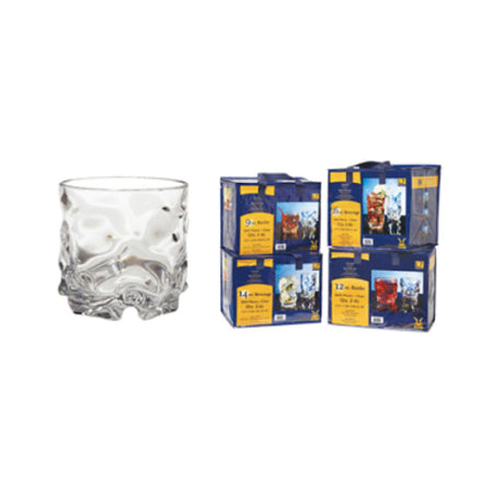 GET Enterprises SP-SW-1440-CL L7™ Rocks Glass 12 Oz. (12 Oz. Rim Full) 3-1/2" Dia. X 3-1/2"H