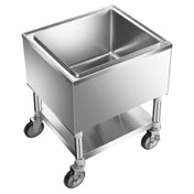 Klinger's Trading MIB2421 Ice Bin Mobile 18" X 20-1/2" X 12" Deep Bowl