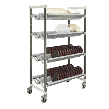 Cambro EXMU244878DRPKG Camshelving Elements XTRA Series Mobile Drying Rack Cart