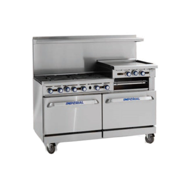 Imperial IR-6-G24-XB_NAT Pro Series Restaurant Range Gas 60"W