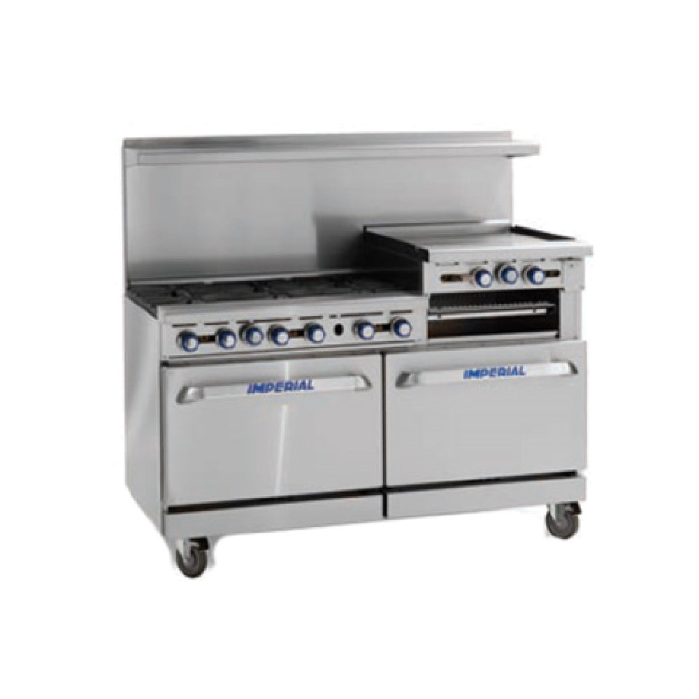 Imperial IR-2-G48_NAT Pro Series Restaurant Range Gas 60"W