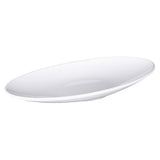 GET Enterprises M167P-NW Elite Global Solutions Platter 1-1/4 Qt. (40 Oz.) 16"L X 7-3/4"W X 1-3/4"H