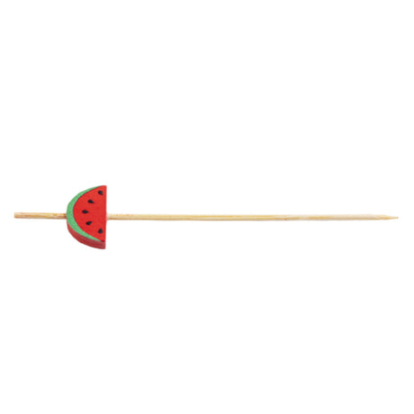 Tablecraft 11759 Decorative Picks Watermelon 5/8" X 1/4" X 4-1/2"