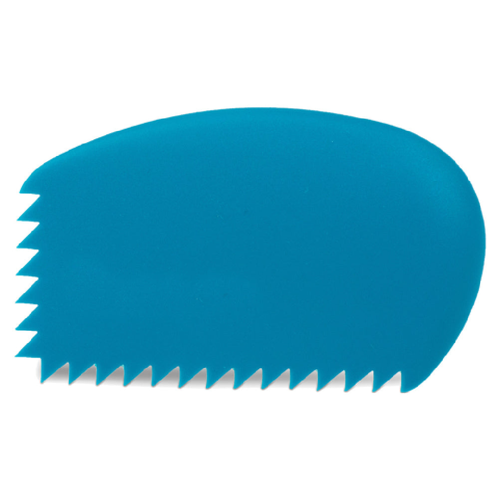 JB Prince B113 B Decorating Comb 4-3/4" X 3" Saw Tooth