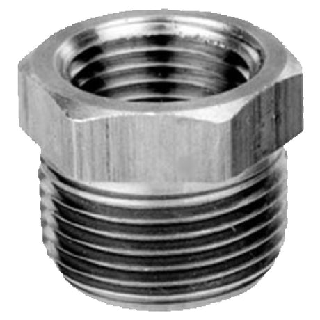 Franklin Machine Products 117-1024 Hex Bushing 1/2" X 1/4" NPT Brass