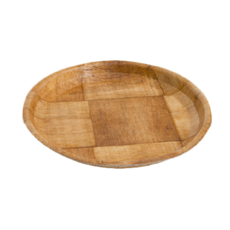 Crestware CWPR6 Tray 6" Dia. Woven Wood