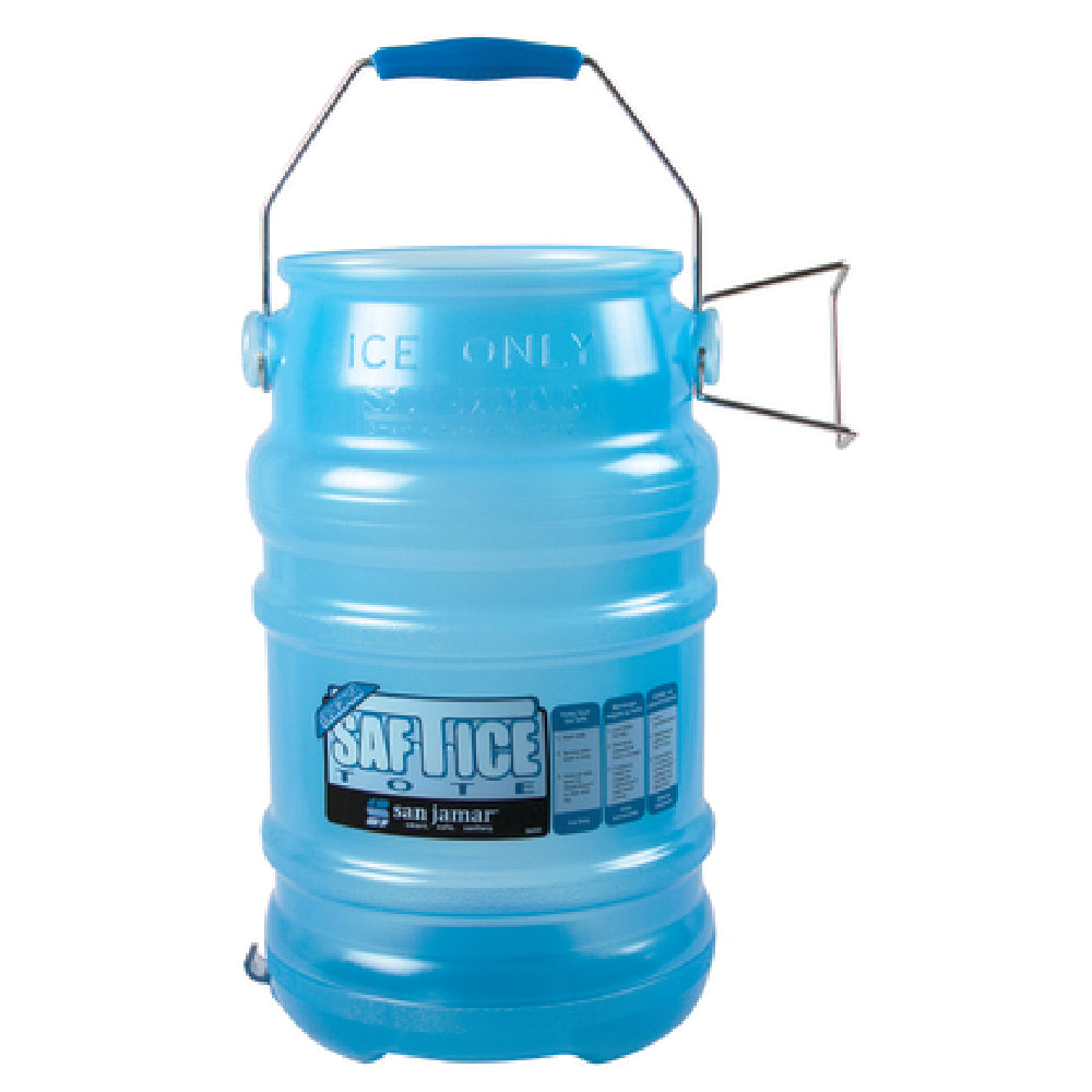 San Jamar SI6000BPAF Saf-T-Ice® Tote 6 Gallon Polypropylene