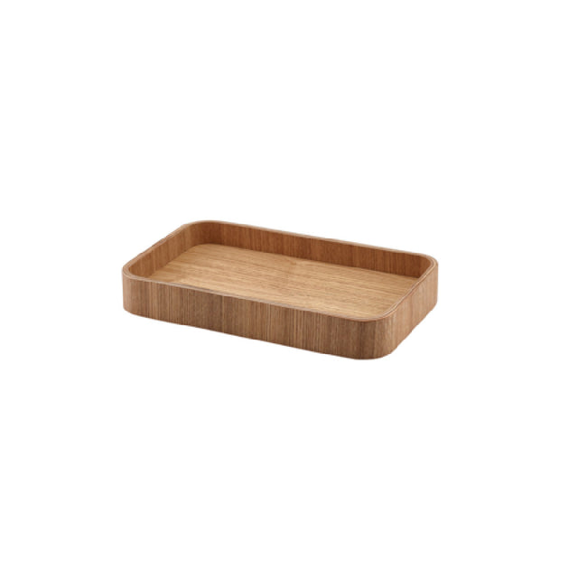 Steelite GWWVT23L Tray Wood Veneer Light 9.0" X 5.5" Trays And Caddies
