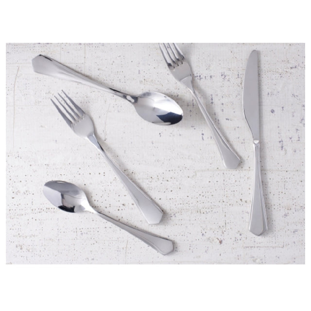 Steelite 5724SX002 Bouillon Soup Spoon 6.625" 18/0 Stainless Steel