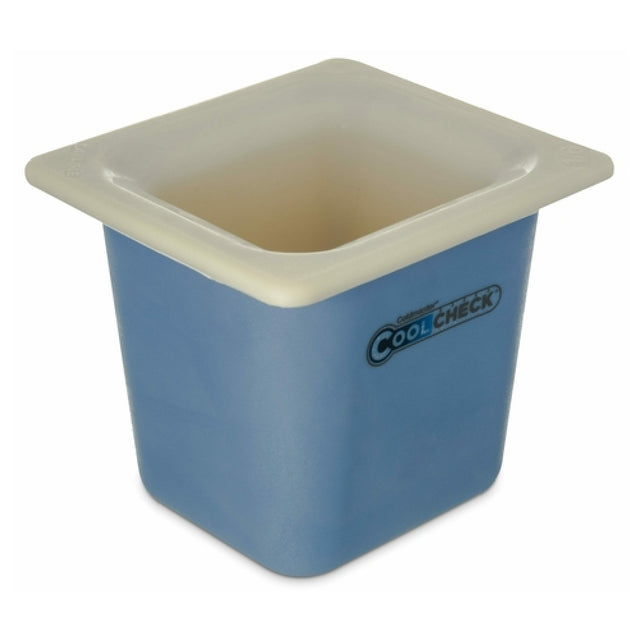 Carlisle CM1104C1402 Carlisle Coldmaster® Coolcheck™ Food Pan 1/6 Size