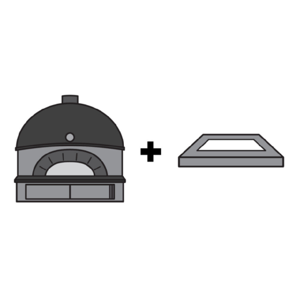 AMPTO PROOFER-LESS01 Proofer-less (Chamber +Base Ring) This Allows The Oven To Be Placed On A Counter