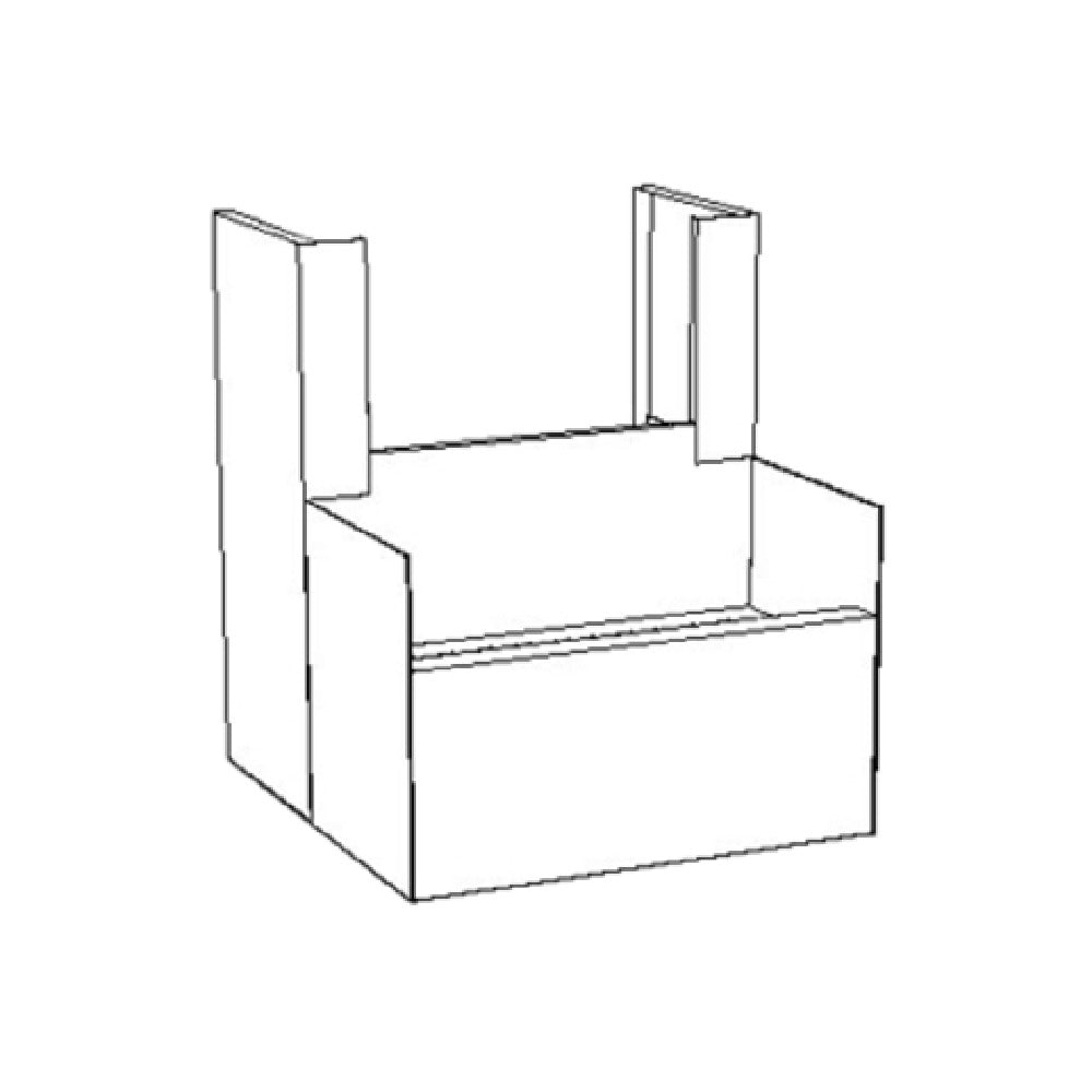 Perlick 7055A8 Underbar Beer Drainer 18"W X 18-9/16"D (TS Depth) For 4040A Series Space Saver Dispensing Heads