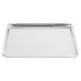 Chef Approved 19GHALFBUN Sheet Pan 13" X 18" 1/2 Size Closed Bead 20 Gauge Solid Aluminum