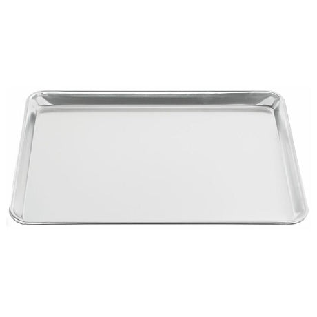 Chef Approved 19GHALFBUN Sheet Pan 13" X 18" 1/2 Size Closed Bead 20 Gauge Solid Aluminum