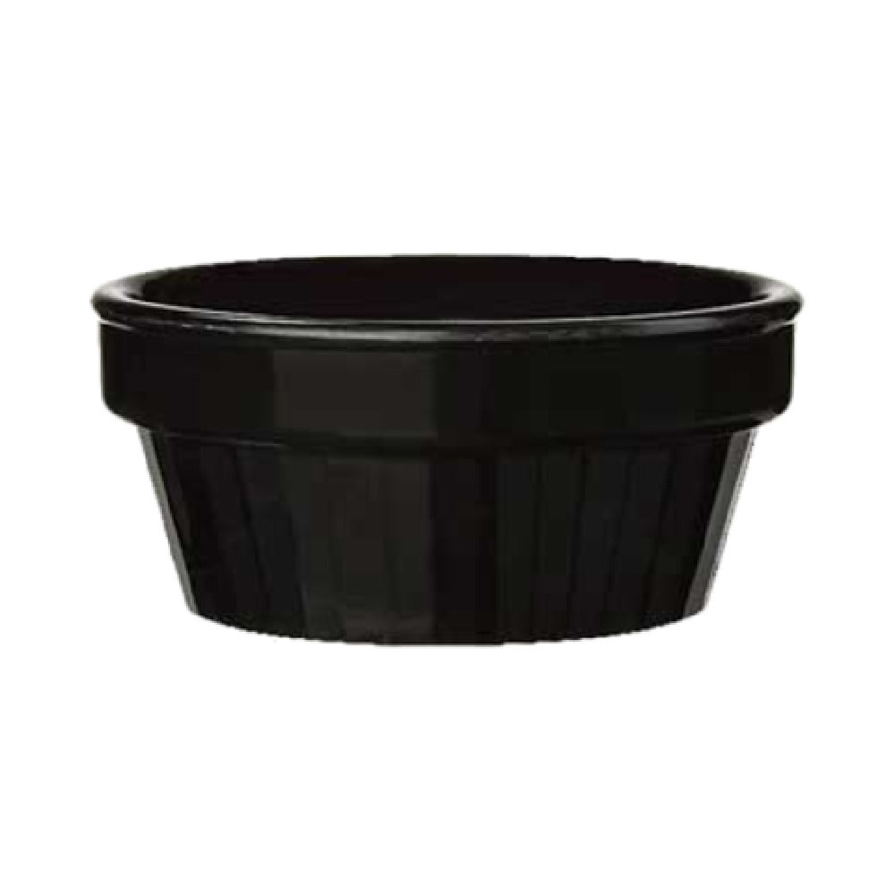 GET Enterprises R-4-BK Diamond Chexers™ Ramekin 4 Oz. Stackable