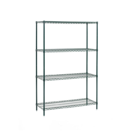 OlympicJEZ1848K-4-SR POS Olympic™ Convenience Pack 18" X 48" Includes: (4) 18" X 48" Adjustable Wire Shelves & (4) 74" Split Posts